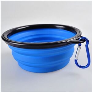 Unbranded (Blue) Dog Pet Portable Water Feeding Collapsible Bowl Unbranded (Blue) Dog Pet Portable Water Feeding Collapsible Bowl