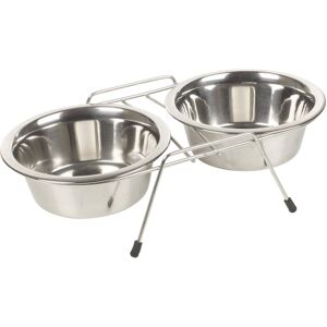 URBN Living (Large) 2pcs Stainless Steel Twin Pet Dog Cat Feeding Bowl URBN Living (Large) 2pcs Stainless Steel Twin Pet Dog Cat Feeding Bowl