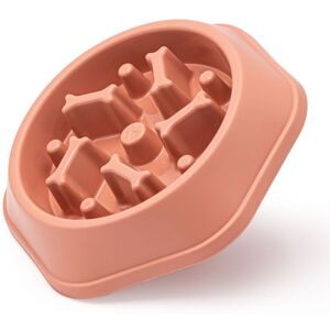 Unbranded (Pink) Anti-Choking Dog Slow Feeder Bowl Anti-Tumble Unbranded (Pink) Anti-Choking Dog Slow Feeder Bowl Anti-Tumble