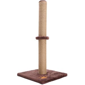 Unbranded (Brown) 62CM Cat Scratching Post Cat Kitten Extra Tall Scratching Scratcher Post Unbranded (Brown) 62CM Cat Scratching Post Cat Kitten Extra Tall Scratching Scratcher Post