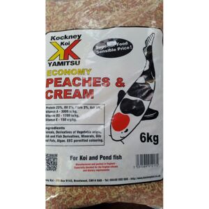 Kockney-Koi Economy Peaches & Cream - 6 kg - Fish Food Kockney-Koi Economy Peaches & Cream - 6 kg - Fish Food
