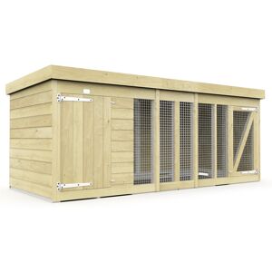 Total Sheds 10 x 4ft Timber Dog Kennel Total Sheds 10 x 4ft Timber Dog Kennel