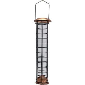 Selections Large Copper Style Hanging Bird Suet Fat Ball Feeder Selections Large Copper Style Hanging Bird Suet Fat Ball Feeder