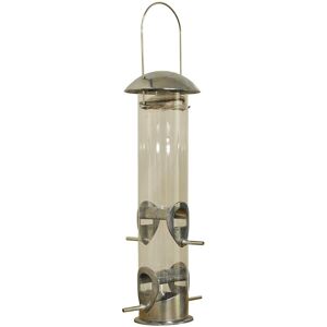 Selections Heavy Duty Aluminium Bird Seed Feeder with 4 Feeding Ports Selections Heavy Duty Aluminium Bird Seed Feeder with 4 Feeding Ports