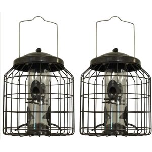 Selections Heavy Duty Squirrel Proof Hanging Bird Seed Feeder (Set of 2) Selections Heavy Duty Squirrel Proof Hanging Bird Seed Feeder (Set of 2)