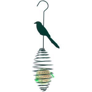 Homescapes (Great Tit) Metal Spring Bird Feeder with Bird Decoration Homescapes (Great Tit) Metal Spring Bird Feeder with Bird Decoration