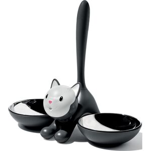 Alessi Tigrito AMMI09 B - Design Cat Bowl, 18/10 Stainless Steel and Thermopla Alessi Tigrito AMMI09 B - Design Cat Bowl, 18/10 Stainless Steel and Thermopla
