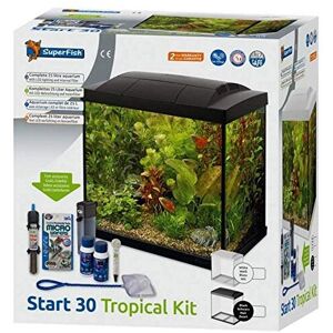 SuperFish Start 30 Aquarium Tropical 25L - Black SuperFish Start 30 Aquarium Tropical 25L - Black