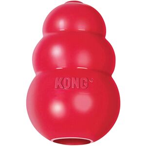 Kong - Classic Dog Toy - Durable Natural Rubber - Fun to Chew, Chase and Fetch - Kong - Classic Dog Toy - Durable Natural Rubber - Fun to Chew, Chase and Fetch -