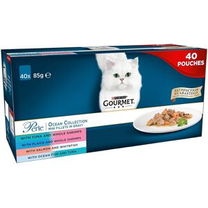 Purina Gourmet Perle Cat Food Ocean Collection, 40 x 85g Purina Gourmet Perle Cat Food Ocean Collection, 40 x 85g