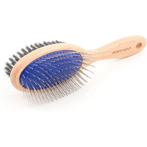 Ancol Heritage Wood Handle Double Sided Brush Large Ancol Heritage Wood Handle Double Sided Brush Large