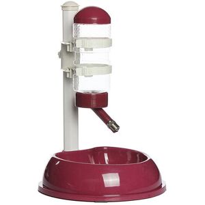 GreenZech (Wine Red) Pet Plastic Dog Cat Dish Bowl Bottle Water Drinker Food Feeder GreenZech (Wine Red) Pet Plastic Dog Cat Dish Bowl Bottle Water Drinker Food Feeder