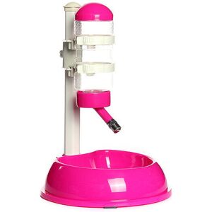 GreenZech (Rose Red) Pet Plastic Dog Cat Dish Bowl Bottle Water Drinker Food Feeder GreenZech (Rose Red) Pet Plastic Dog Cat Dish Bowl Bottle Water Drinker Food Feeder