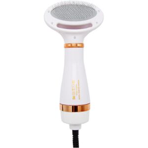 GreenZech (Gold, US Plug) 2 in 1 Dog Cat Pet Hair Dryer Comb Fur Blower Brush GreenZech (Gold, US Plug) 2 in 1 Dog Cat Pet Hair Dryer Comb Fur Blower Brush