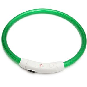 GreenZech () Pet Dog Rechargeable USB Waterproof LED Flashing Light Band Collar GreenZech () Pet Dog Rechargeable USB Waterproof LED Flashing Light Band Collar