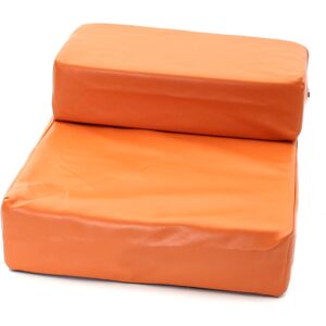 GreenZech (Orange) Pet 2 Steps Stairs Ramp Ladder Leather Cover Folding Sofa Bed GreenZech (Orange) Pet 2 Steps Stairs Ramp Ladder Leather Cover Folding Sofa Bed