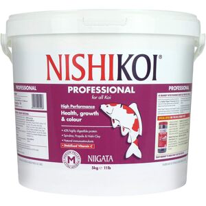 Nishikoi Niigata Professional Food for All Koi Carp Medium Pellets - 5kg Nishikoi Niigata Professional Food for All Koi Carp Medium Pellets - 5kg