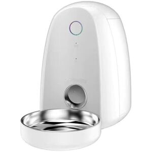 GreenZech (White) 2L Intelligent Pet Feeder APP Remote Control Dog Cat Feeder with Feeding GreenZech (White) 2L Intelligent Pet Feeder APP Remote Control Dog Cat Feeder with Feeding