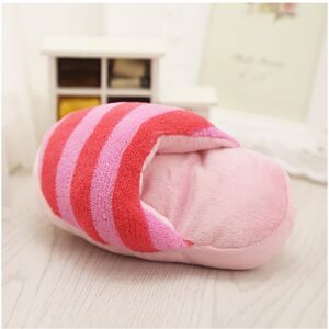 GreenZech (pink&rose) Cute Dog Toys Sound Soft Plush Slippers Pet Puppy Chew Squeaker Sque GreenZech (pink&rose) Cute Dog Toys Sound Soft Plush Slippers Pet Puppy Chew Squeaker Sque