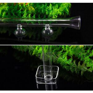 GreenZech (250mm) 20-45cm Aquarium Shrimp Glass Feeding Tube Food Feeder Fish Tank Suction GreenZech (250mm) 20-45cm Aquarium Shrimp Glass Feeding Tube Food Feeder Fish Tank Suction