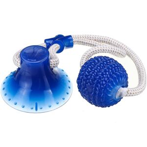 GreenZech (Blue) Multifunction Pet Molar Bite Toy with Suction Cup Pet Supplies Rubber Bal GreenZech (Blue) Multifunction Pet Molar Bite Toy with Suction Cup Pet Supplies Rubber Bal