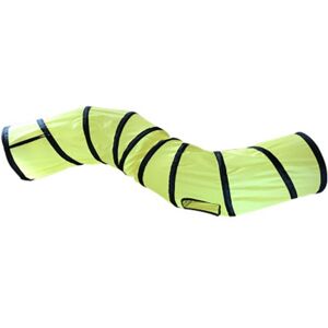 GreenZech (Yellow) Collapsible Cat Tunnel Interactive Rabbit Tunnel Toys Indoor Pet Toys P GreenZech (Yellow) Collapsible Cat Tunnel Interactive Rabbit Tunnel Toys Indoor Pet Toys P