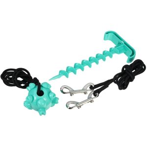 GreenZech (Blue) Toys Ball Dog Bite Rope Molar Throwing Tying Up Screw Set GreenZech (Blue) Toys Ball Dog Bite Rope Molar Throwing Tying Up Screw Set