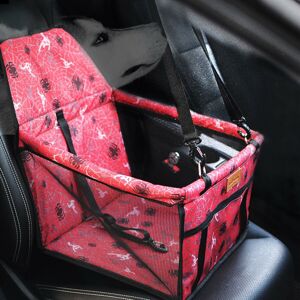 GreenZech (Dark Pink) Foldable Pet Dog Car Seat Cover Safe Basket Protector Puppy Travel P GreenZech (Dark Pink) Foldable Pet Dog Car Seat Cover Safe Basket Protector Puppy Travel P