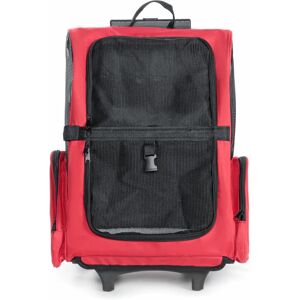 GreenZech (Red, S) 2 In 1 Pet Carrier Backpack Dog Cat Puppy Cart Breathable Outdoor Trave GreenZech (Red, S) 2 In 1 Pet Carrier Backpack Dog Cat Puppy Cart Breathable Outdoor Trave