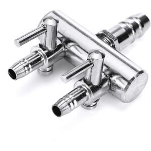 GreenZech (2 ways) Oxygen Pump Valve Stainless Steel Lever Aquarium Air Flow Control Fish GreenZech (2 ways) Oxygen Pump Valve Stainless Steel Lever Aquarium Air Flow Control Fish