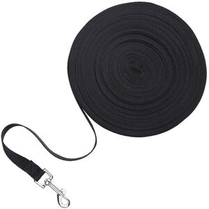 Unbranded (Black, 6m?20FT?) Dog Leash Obedience Recall Foot Feet Training Lead 6/15/20/30 Unbranded (Black, 6m?20FT?) Dog Leash Obedience Recall Foot Feet Training Lead 6/15/20/30