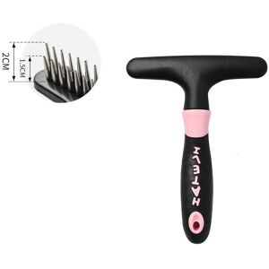 GreenZech (Pink) Pet Grooming Dog Steel Comb for Large Dog Teddy Brush Cleaning Dog Hair GreenZech (Pink) Pet Grooming Dog Steel Comb for Large Dog Teddy Brush Cleaning Dog Hair