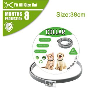Unbranded (Gray, Dog Box 62cm) Pet Dog Cat Collar Anti-flea and Ticks Collar for Dog Cats Unbranded (Gray, Dog Box 62cm) Pet Dog Cat Collar Anti-flea and Ticks Collar for Dog Cats