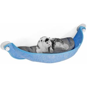 GreenZech (Blue) Cat Pad Bed Cat Ferret Window Seat Pad Bed Car Pet Hammock Suction Cup Wa GreenZech (Blue) Cat Pad Bed Cat Ferret Window Seat Pad Bed Car Pet Hammock Suction Cup Wa
