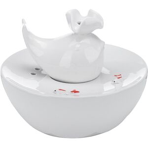 GreenZech (White) Automatic Water Fountain Pet Cat Dog Puppy Bowl Bottles Drinking Feeder GreenZech (White) Automatic Water Fountain Pet Cat Dog Puppy Bowl Bottles Drinking Feeder