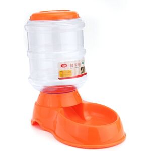 GreenZech (Orange) 3.5L Autoxic Pet Water Food Dispenser Dog Cat Large Feeder Pet Bowl GreenZech (Orange) 3.5L Autoxic Pet Water Food Dispenser Dog Cat Large Feeder Pet Bowl