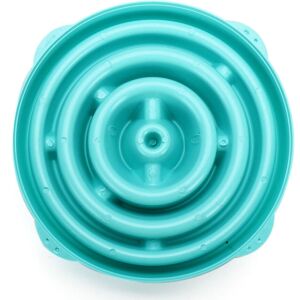 GreenZech (Blue, L) Dog Slow Food Bowl Down Eating Feeder Dish Pet Dog Cat Feeding Anti Sl GreenZech (Blue, L) Dog Slow Food Bowl Down Eating Feeder Dish Pet Dog Cat Feeding Anti Sl