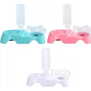 GreenZech (Blue) 15 Degree Raised Pet Bowls Cats Food Water Feeder Plastic Tilted Elevated GreenZech (Blue) 15 Degree Raised Pet Bowls Cats Food Water Feeder Plastic Tilted Elevated