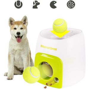 Unbranded Automatic Pet Dog Food Dispenser Treat Tennis Ball Reward Fetch Toy Unbranded Automatic Pet Dog Food Dispenser Treat Tennis Ball Reward Fetch Toy