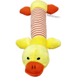 Unbranded (Duck) Cute Animal Shape Pets Dog Chew Squeaky Toys Plush Interactive Dogs Toy Unbranded (Duck) Cute Animal Shape Pets Dog Chew Squeaky Toys Plush Interactive Dogs Toy