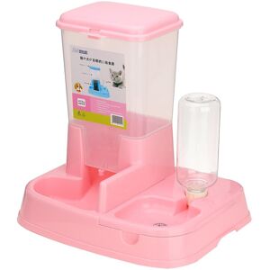 GreenZech (Pink) Pet Cat Dog Autoxic Water Drinker Dispenser Food Feeder Dish Bowl Bottle GreenZech (Pink) Pet Cat Dog Autoxic Water Drinker Dispenser Food Feeder Dish Bowl Bottle