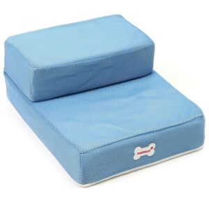 GreenZech (Blue) Pet Stair 2 Step Portable Puppy Dog Cat Soft Indoor Sofa Bed Folding Ramp GreenZech (Blue) Pet Stair 2 Step Portable Puppy Dog Cat Soft Indoor Sofa Bed Folding Ramp