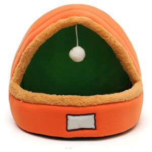 GreenZech (orange) Foldable Kennel Dog Bed For Dogs Cats Animals Pet House Tent All Season GreenZech (orange) Foldable Kennel Dog Bed For Dogs Cats Animals Pet House Tent All Season