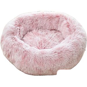 GreenZech (Red, M) Pet Dog Cat Calming Bed Round Warm Soft Plush Sleeping Bed Donut Cushio GreenZech (Red, M) Pet Dog Cat Calming Bed Round Warm Soft Plush Sleeping Bed Donut Cushio