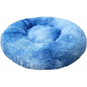 GreenZech (Blue) 80cm Plush Fluffy Soft Pet Bed for Cats & Dogs Calming Bed Pad Soft Mat H GreenZech (Blue) 80cm Plush Fluffy Soft Pet Bed for Cats & Dogs Calming Bed Pad Soft Mat H