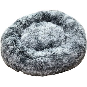 GreenZech (Black, L) Pet Dog Cat Calming Bed Round Warm Soft Plush Sleeping Bed Donut Cush GreenZech (Black, L) Pet Dog Cat Calming Bed Round Warm Soft Plush Sleeping Bed Donut Cush