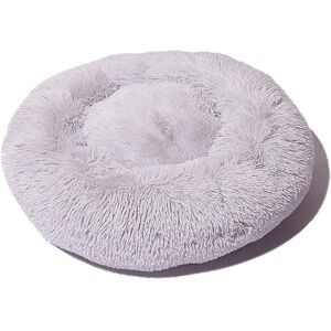 GreenZech (Light Grey) 70cm Plush Fluffy Soft Pet Bed for Cats & Dogs Calming Bed Pad Soft GreenZech (Light Grey) 70cm Plush Fluffy Soft Pet Bed for Cats & Dogs Calming Bed Pad Soft