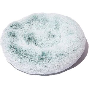 GreenZech (Green) 50cm Plush Fluffy Soft Pet Bed for Cats Dogs Circular Design Calming Bed GreenZech (Green) 50cm Plush Fluffy Soft Pet Bed for Cats Dogs Circular Design Calming Bed