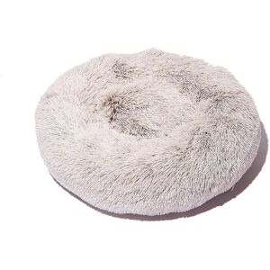 GreenZech (Grey) 50cm Plush Fluffy Soft Pet Bed for Cats Dogs Circular Design Calming Bed GreenZech (Grey) 50cm Plush Fluffy Soft Pet Bed for Cats Dogs Circular Design Calming Bed