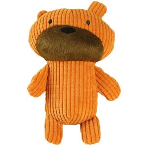 GreenZech (Orange, Plush) Pet Dog Toy Bear Shaped Chew Squeaky Toys for Puppy Animal Playi GreenZech (Orange, Plush) Pet Dog Toy Bear Shaped Chew Squeaky Toys for Puppy Animal Playi